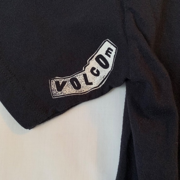 Volcom Youth Boys Short Sleeve Printed T-Shirt, Black Size XL - Picture 6 of 8